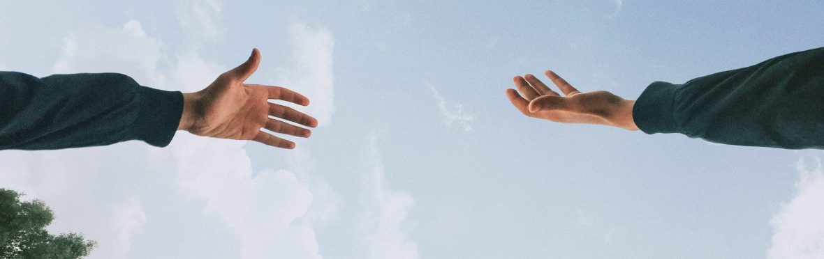 It's Just Therapy handen foto